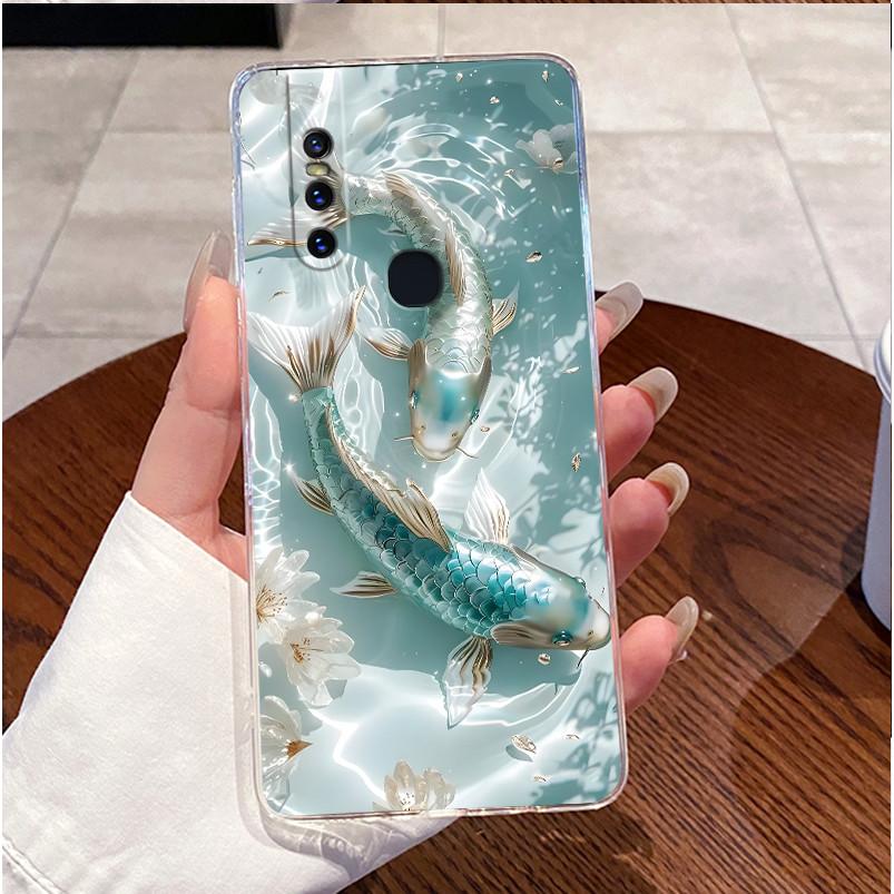 For Vivo V15 1819 V 15 Pro 1818 Cases Covers Luxury Cute Cat Love Rabbit Funny Clear Silicone Soft TPU Phone Case Back Cover