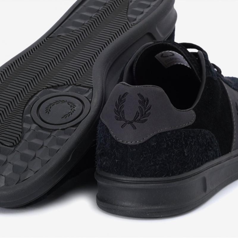 Fred Perry Herren S Schwarze Sneaker Sfpm2438325 U73