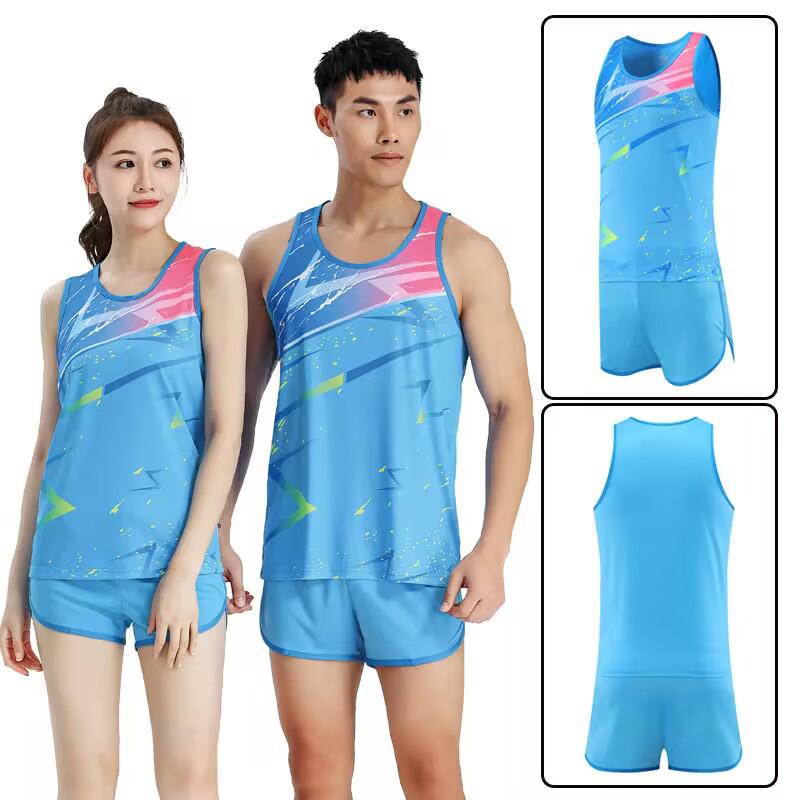 

Speedy Training Marathon Vest & Shorts Set - Men s & Women s Sprint Running Suit Men XL фарби люмінесцентні зелений колір