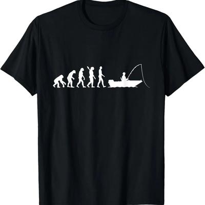 Camiseta Evolução de Barco de Pesca