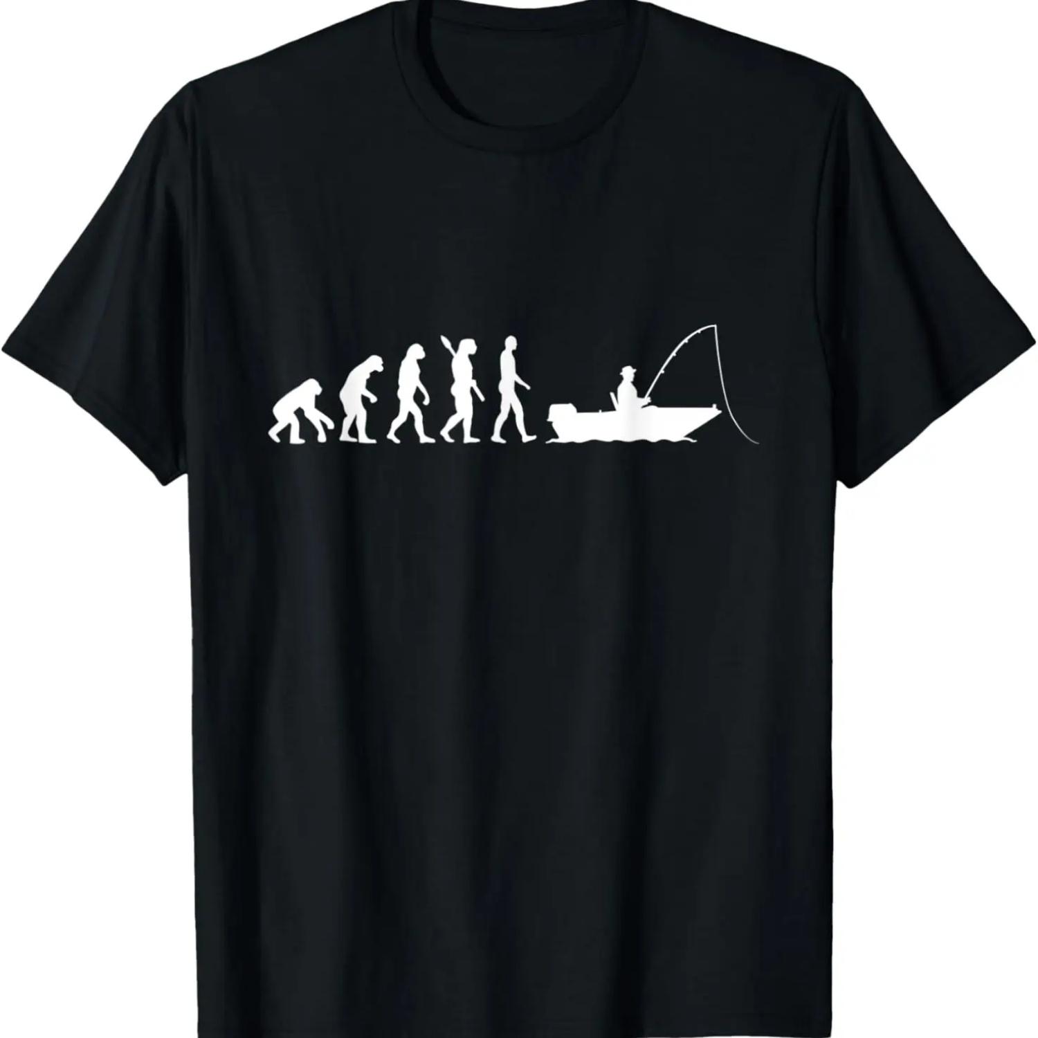 

Fishing boat evolution T-Shirt XXXXXL чёрный