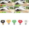 5PCS Pressure Washer Nozzle Big Fan Shape Power Washer Nozzle Tips Rinse Jet Stream Nozzle Kit 030 1.07mm / 0.042in