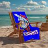 Knights Fashion Beach Towel: Ideal for Summer Adventures Soft, absorbent and quick drying suitable for swimming and bathing