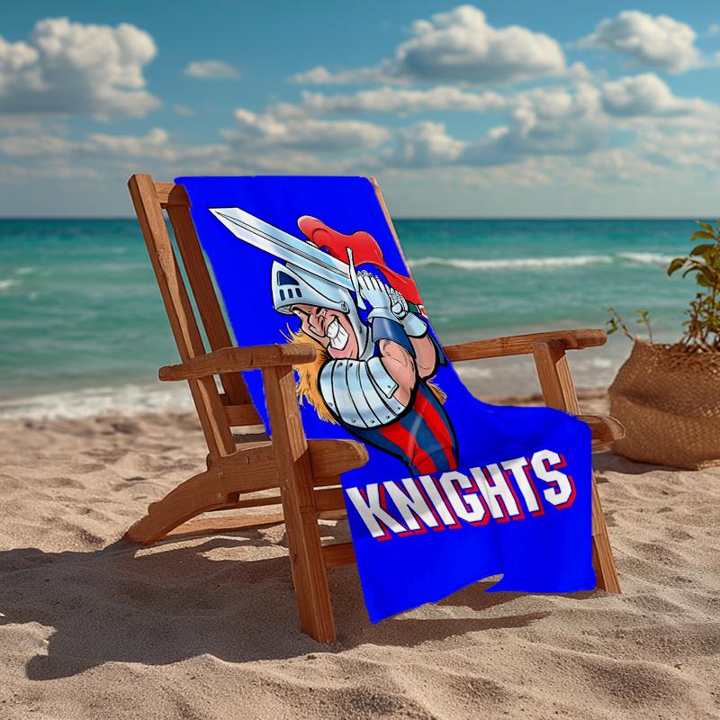 Knights Fashion Beach Towel: Ideal for Summer Adventures Soft, absorbent and quick drying suitable for swimming and bathing