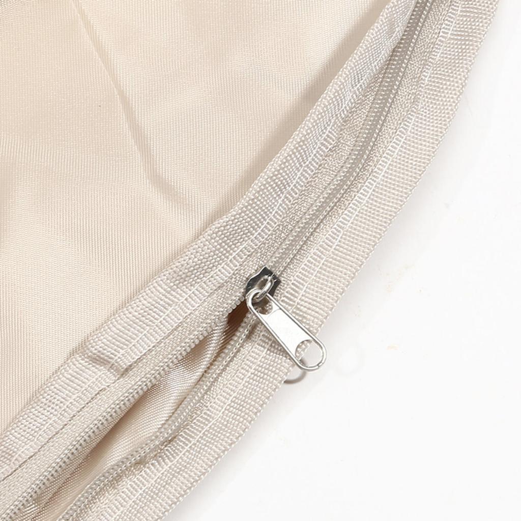 Space Saving Garment Bag with Compression Zipper for Hanging Clothes Closet Organizers Dust Cover Clothes Bag for Down Coat