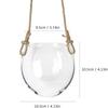 Transparent Hydroponic Hanging Vase Glass Flower Arrangement Bottle Flower Pot  Living Room