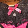 Sexy Women Panties Underwear Brazilian Thongs Girls Lace Bikini Seamless Ultra Low Waist Seamless Bow Female Bragas XS-L 2217