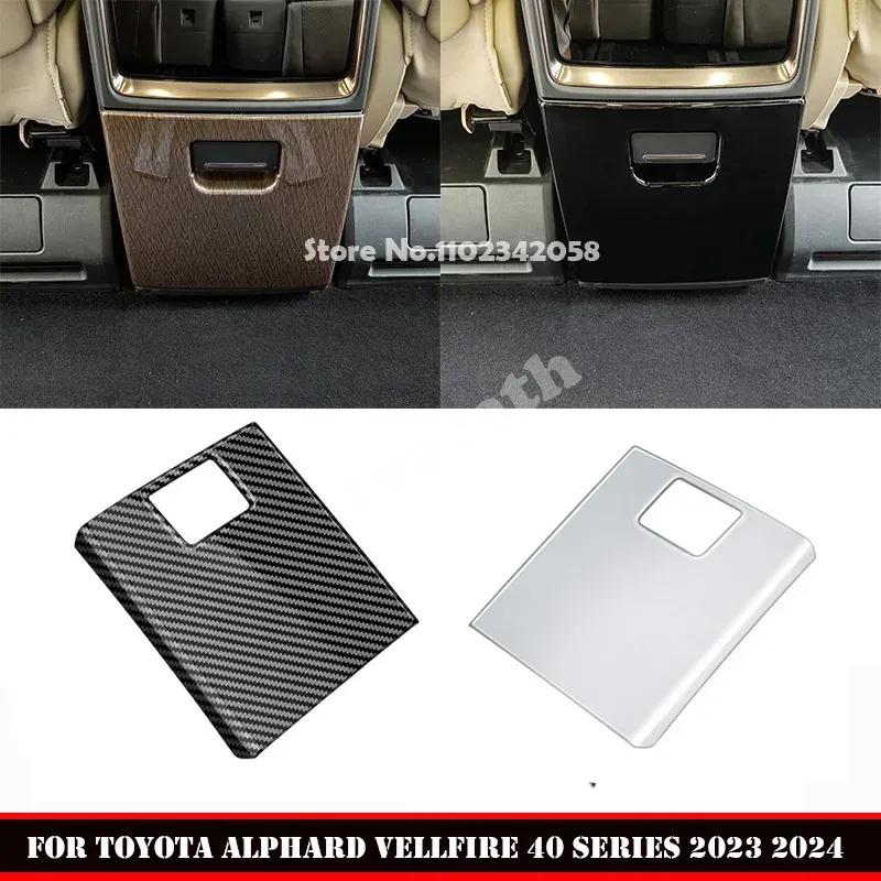 LHD RHD For Toyota Alphard Vellfire 40 Series 2024Rear Seat Handle Panle Strip Back Handshake Trim Interior Accessories