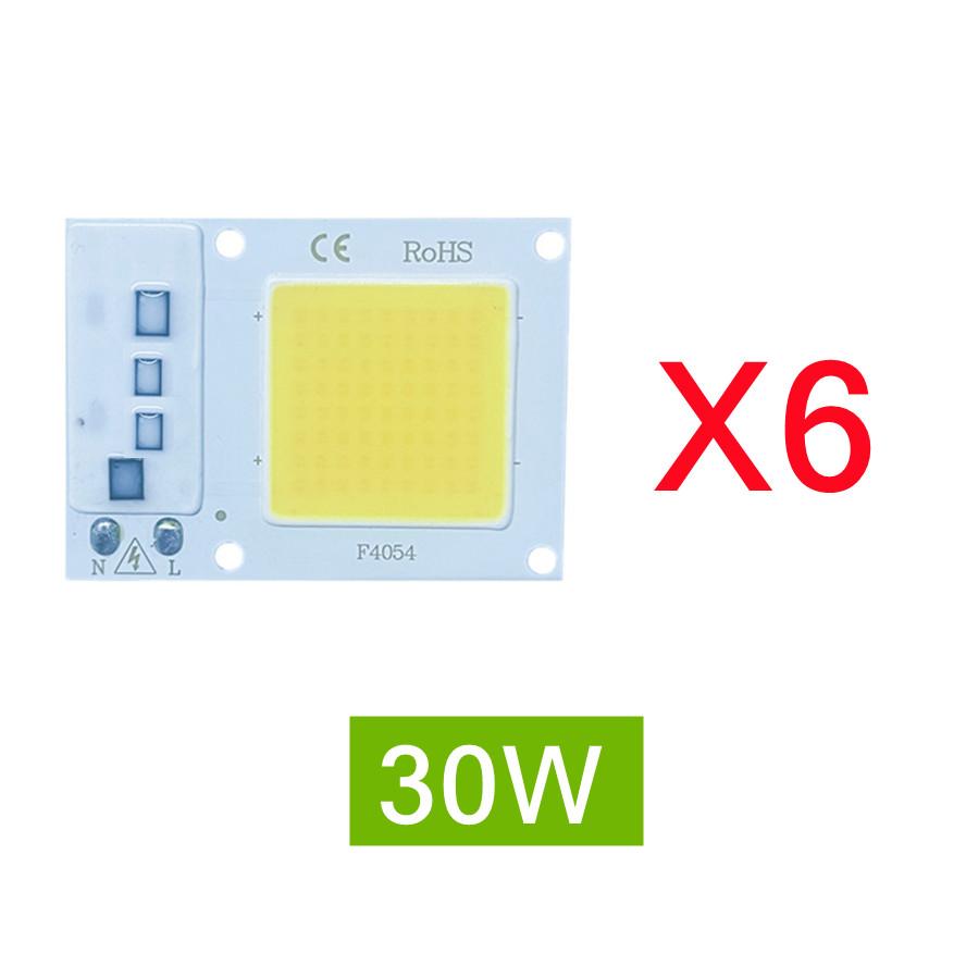 10pcs 220V LED Chip 10W 20W 30W 50W COB Chip No Need Driver LED Lamp Beads for Flood Light Spotlight Lampada DIY Lighting