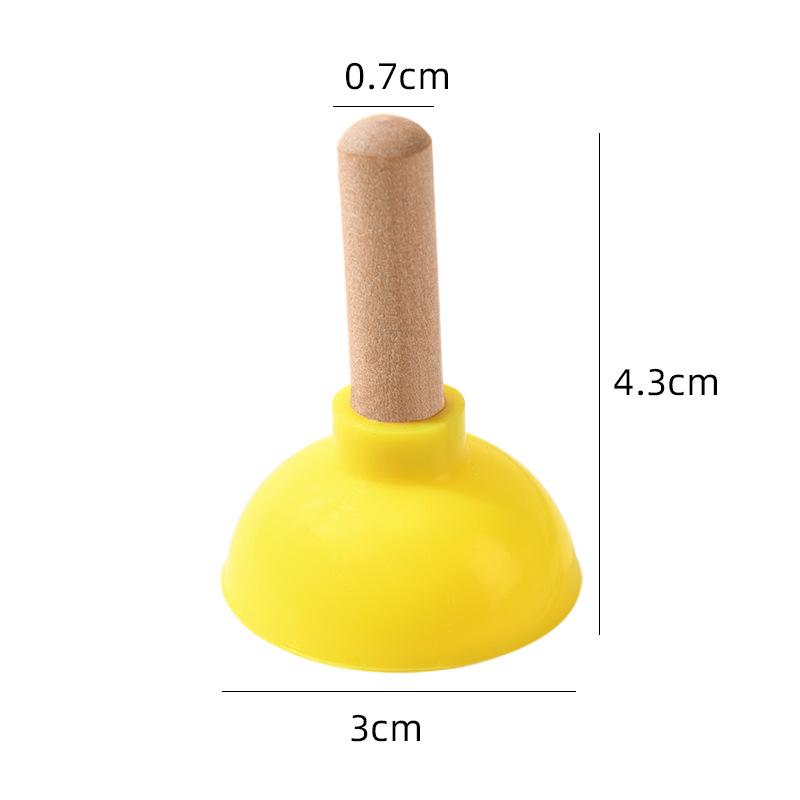 A Multifunctional Silicone Toilet Plunger Phone Holder with a Suction Cup, Perfect As a Quirky Gift Or Toy