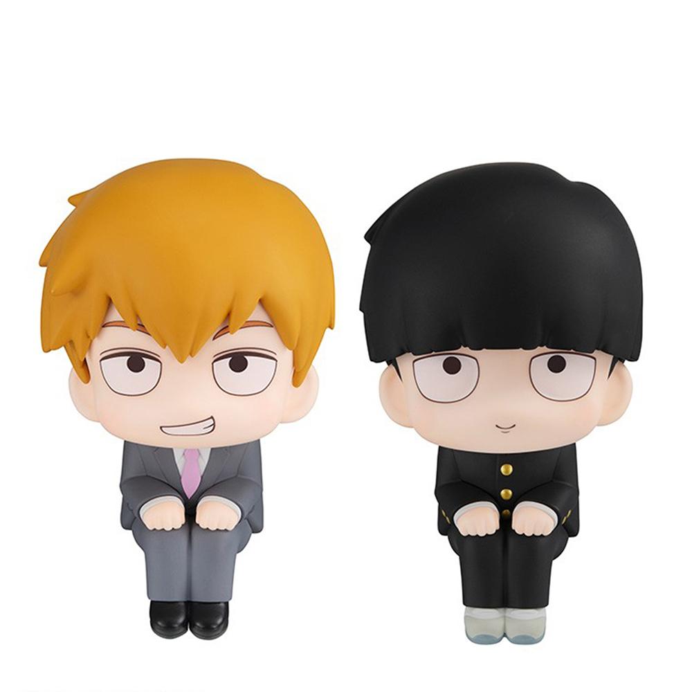 10cm Anime Mob 100 Figures Look up Reigen Arataka Kageyama Shigeo Action Figures PVC Collection Model Toy Kid Birthday Xmas Gift