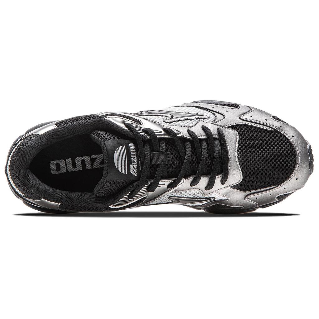 Mizuno Speed 2K Retro Functional Casual City Commuting Comfortable Low-Top Running Shoes Unisex Sneaker Gunmetal-Gray D1GH252908