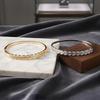 Wheat Ear Diamond Bracelet, High-end Bracelet, Open Fashion Retro Bracelet, Light Luxury Girlfriend Design Gift