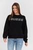 Guess Czarna Damska Bluza Z Cyrkoniami Cecilia M