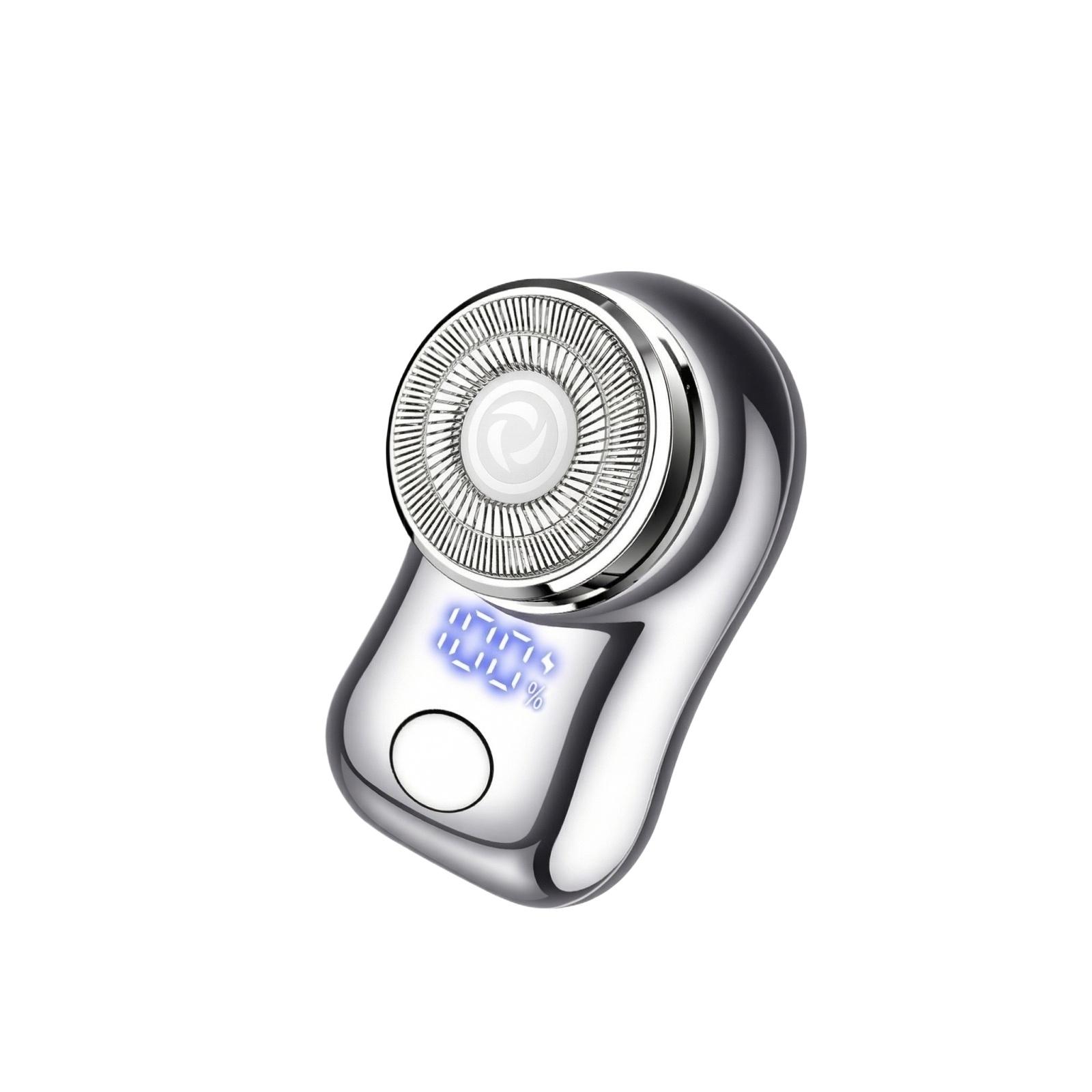 Portable Electric Shaver USB Rechargeable Safety Razors Pocket Size Shaver Men s Shaver For Travel One Size