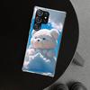 Sunny Clouds Teddy Bear Phone Case Cover for Samsung Galaxy S26 S25 Edge S24 S23 Ultra S22 Plus S21 FE S20 + Art Customized Fund
