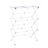 Collapsible Clothes Drying Rack 3-Layer Laundry Stand Clothing Rack Clothes Airer  Floor