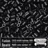 2.6mm High-Quality Fuse Beads Refill Pack: Black, White, Transparent, Red, Skin Colors