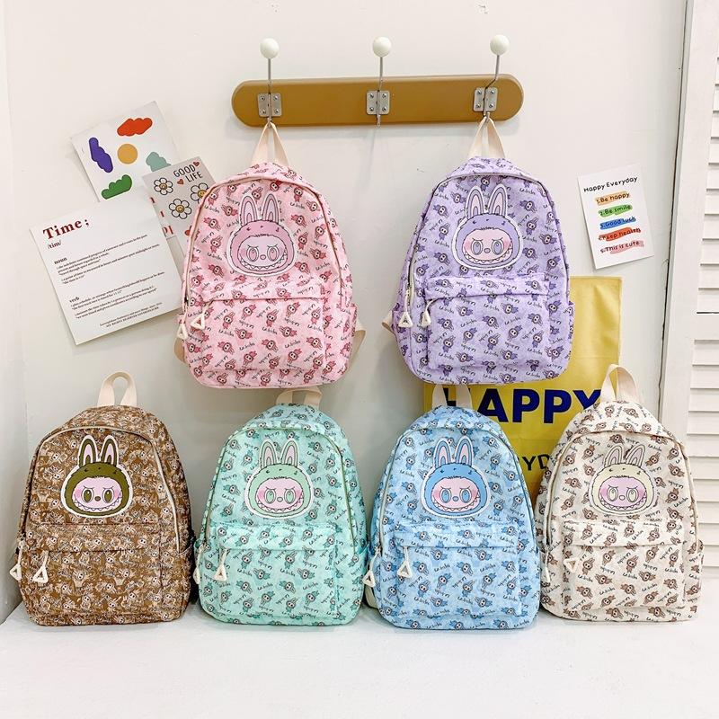 Cartoon Schoolbag, Large-capacity, Cute Backpack for Primary School Students, Lightweight Travel Backpack, High School Students' Backpack