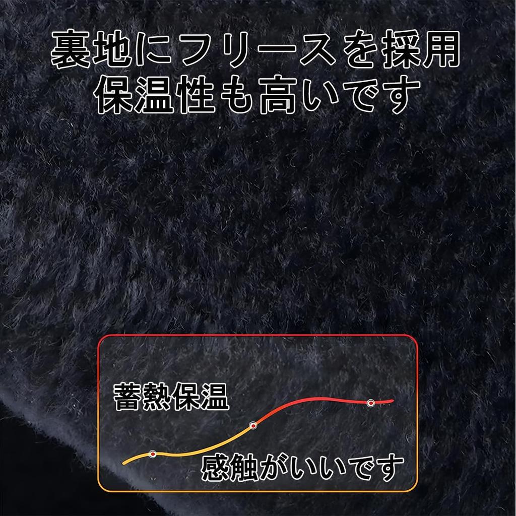 Nowoto Winter Gloves Fleece Smartphone Running Outdoor Latest Cold Warm Gloves with Innovative Touch and Design for Motorcycle and Unisex [Thick