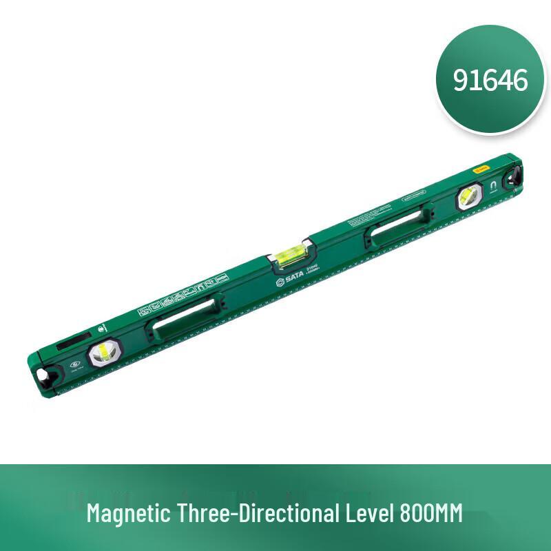 SATA Magnetic Spirit Level with 3 Vials