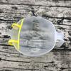 Measuring Cup Baked Egg Beating Bowl Handle Bowl with Drain PP Material Transparent Egg Beating Measuring Cup for Baking