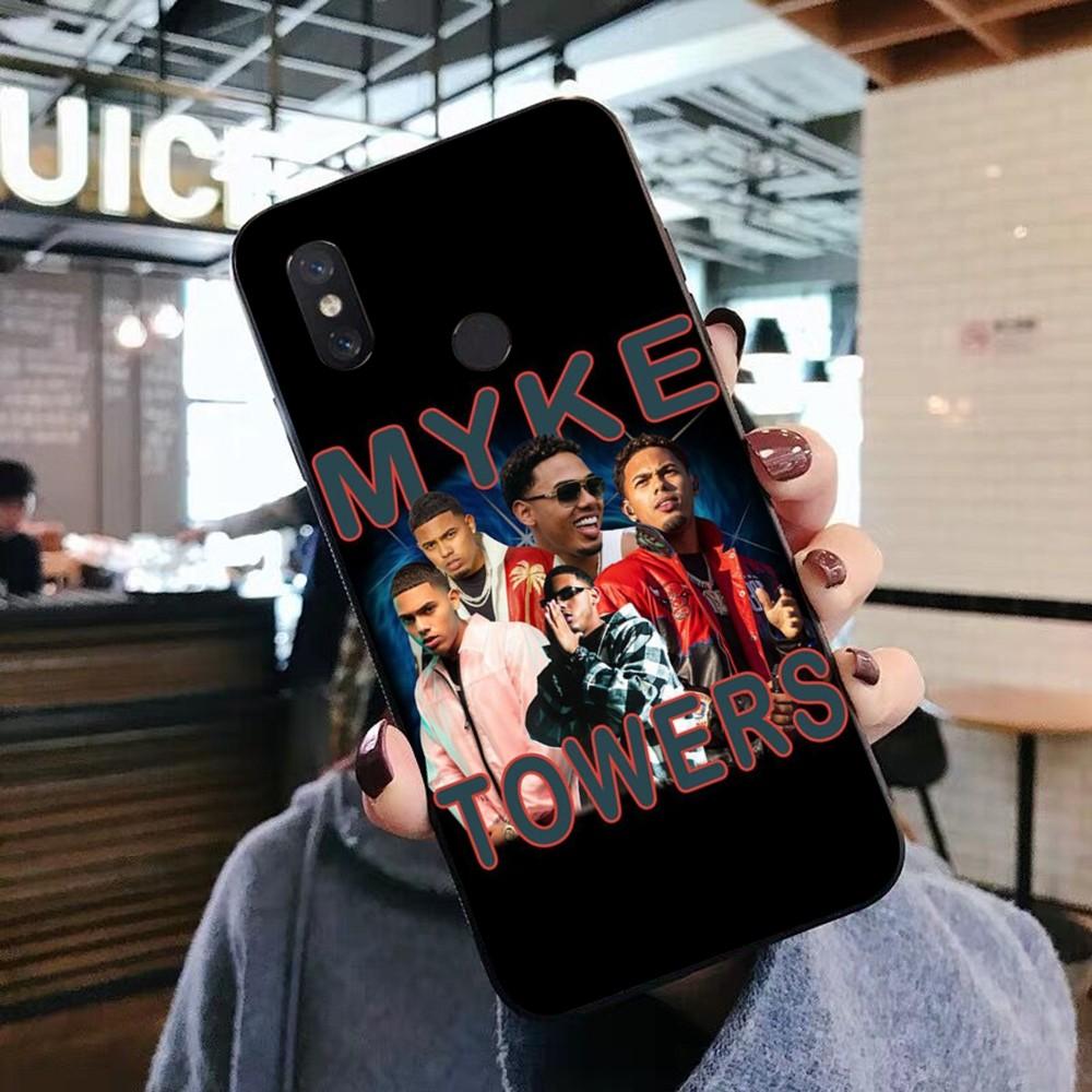 Rapper M-Myke T-Towers Phone Case For Xiaomi Mi 5X 8 9 10 11 12 Lite Pro 10T PocoX3pro PocoM3 Note 10 Pro Lite