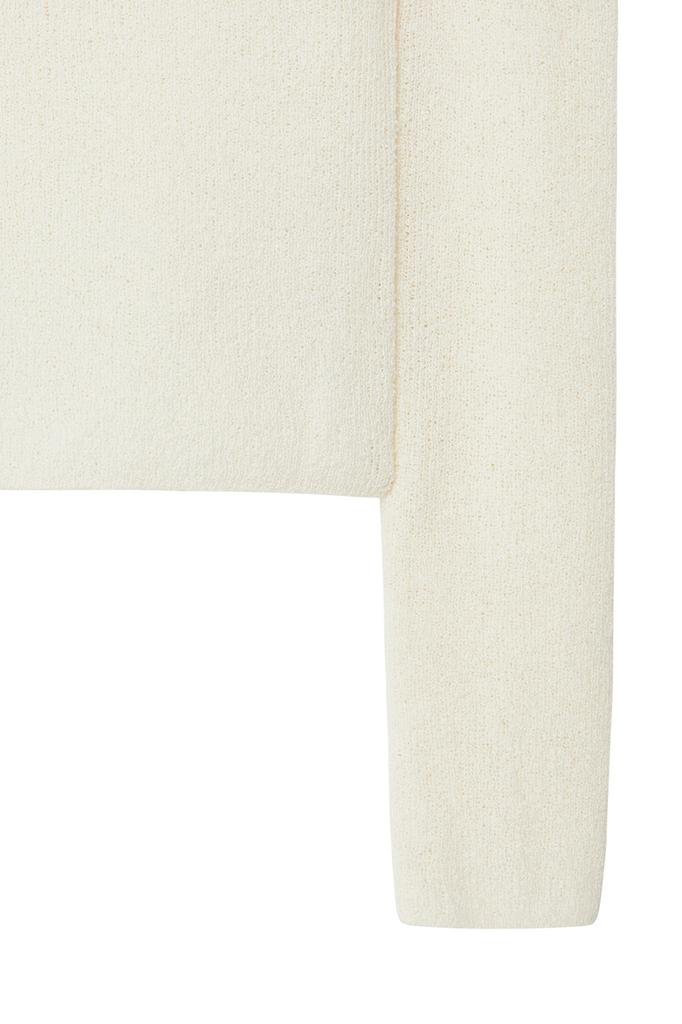 VIVASTUDIO Woman Cut-Out See-Through Knit [Ivory]