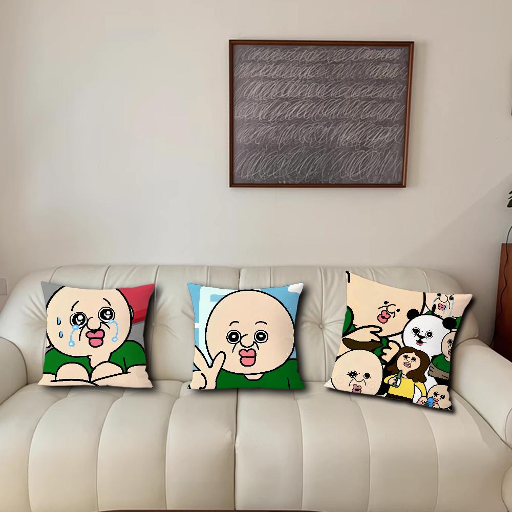 Lustige Bbangbbangs Tagebuch Cartoon Kissen Für Schlafzimmer Auto Café Raum Weich und Wohnzimmer Sofa Dekorative Kissenbezug Hülle