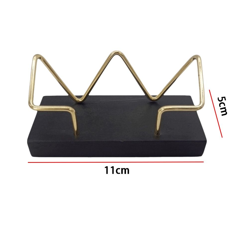 Wooden Business Card Holder Creative Display Stand New Desktop Shelf Box Office