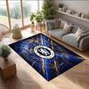 Chelsea FC bedruckter Flanell-Teppich rutschfest weicher Polyester-Bodenbelag Indoor Dekorationsmatte für Schlafzimmer Wohnzimmer Sofa Spielzimmer Heimdekoration