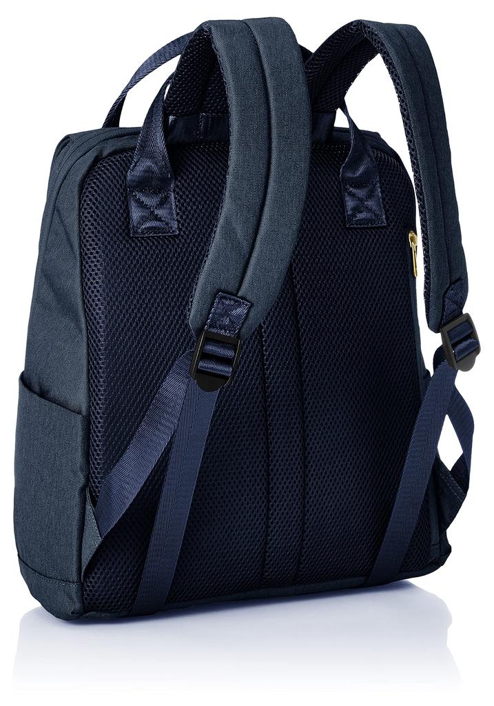 Backpack Water Repellent 10 Pockets GL GTC4131 Navy [Anello Grande] Women's