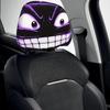Verbessert Humorvolle Cartoon Auto-Sitz Kopfstützen-Schoner Atmungsaktives Polyester Einfache Montage Familienreise-Essential