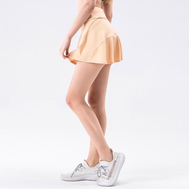 Women's Sports Running Skirts Elastic Workout Yoga Hiking Shorts Travel Summer Skirts