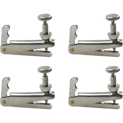 White Violin Fine Tuner Tailpiece