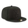 New Era 59Fifty Hat MLB Basic Los Angeles Dodgers LA Black Fitted Cap (7 1/2) -