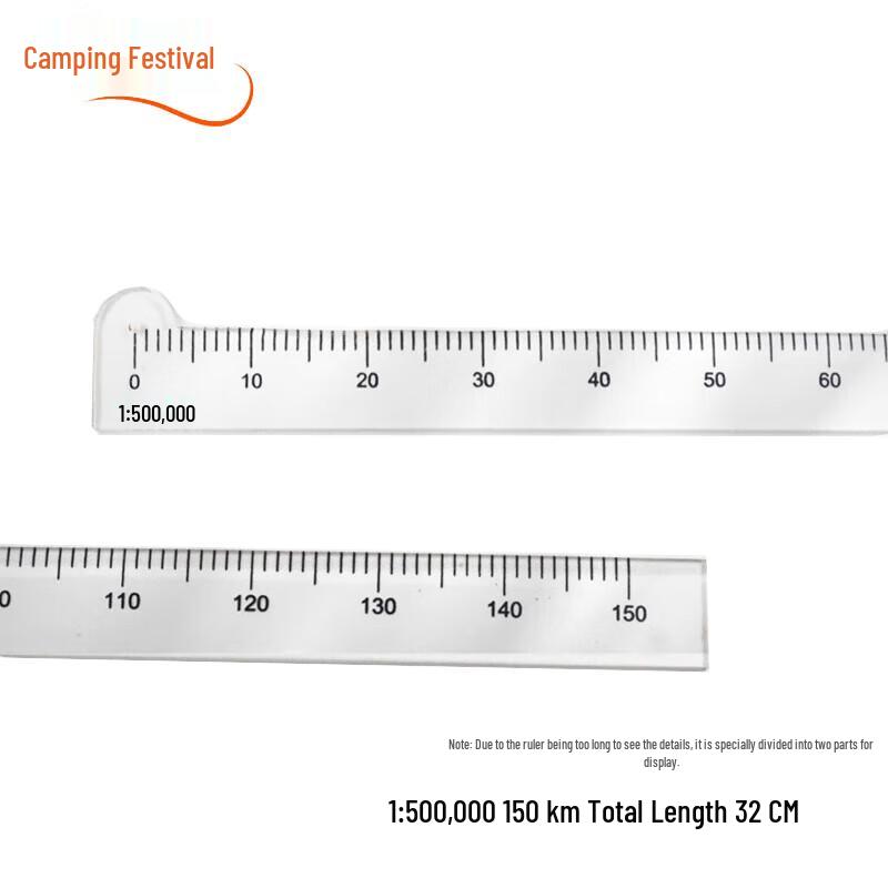Camping Pros Military Map Scale Ruler