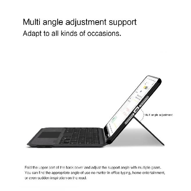 Touchpad Keyboard Case For iPad Mini 4th 5th Gen 7.9" Inch Mini4 Mini5 Backlight Keyboard Protection Cover With Pencil Holder
