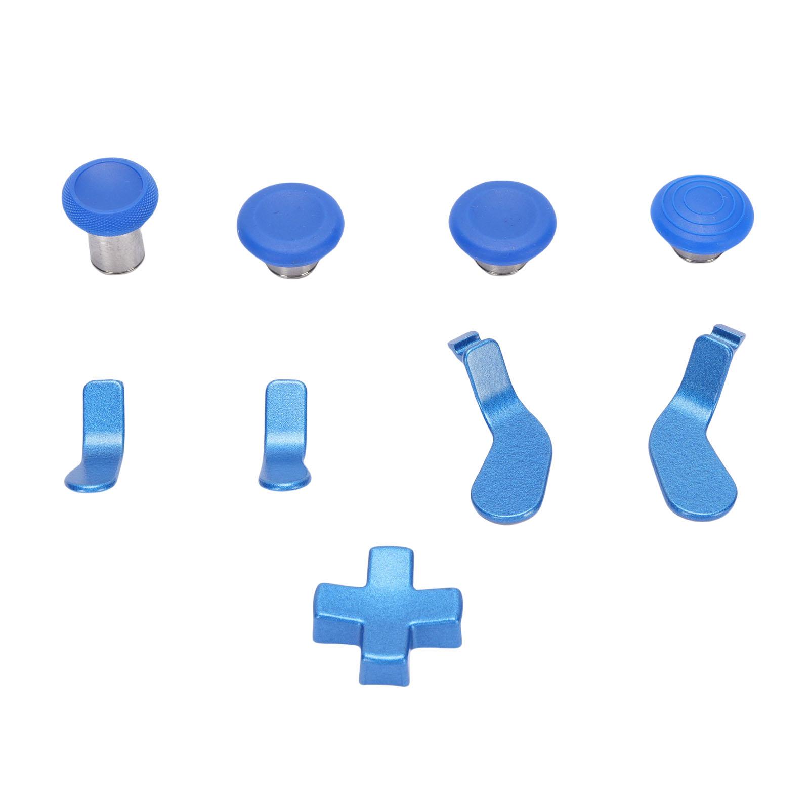 

Metal Thumbsticks Replacement for Elite Controller Series 2 Core Includes 4 Joysticks 4 Paddles 1 Standard D Pads Blue синий