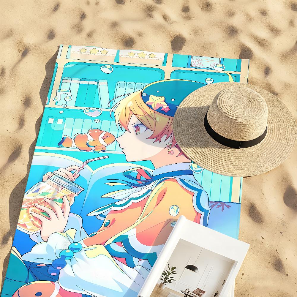 Singer T-Senma T-Tsukasa-S Towel Sports Quick Dry Travel Camping Gear Sandproof Soft Light Large Beach Towel