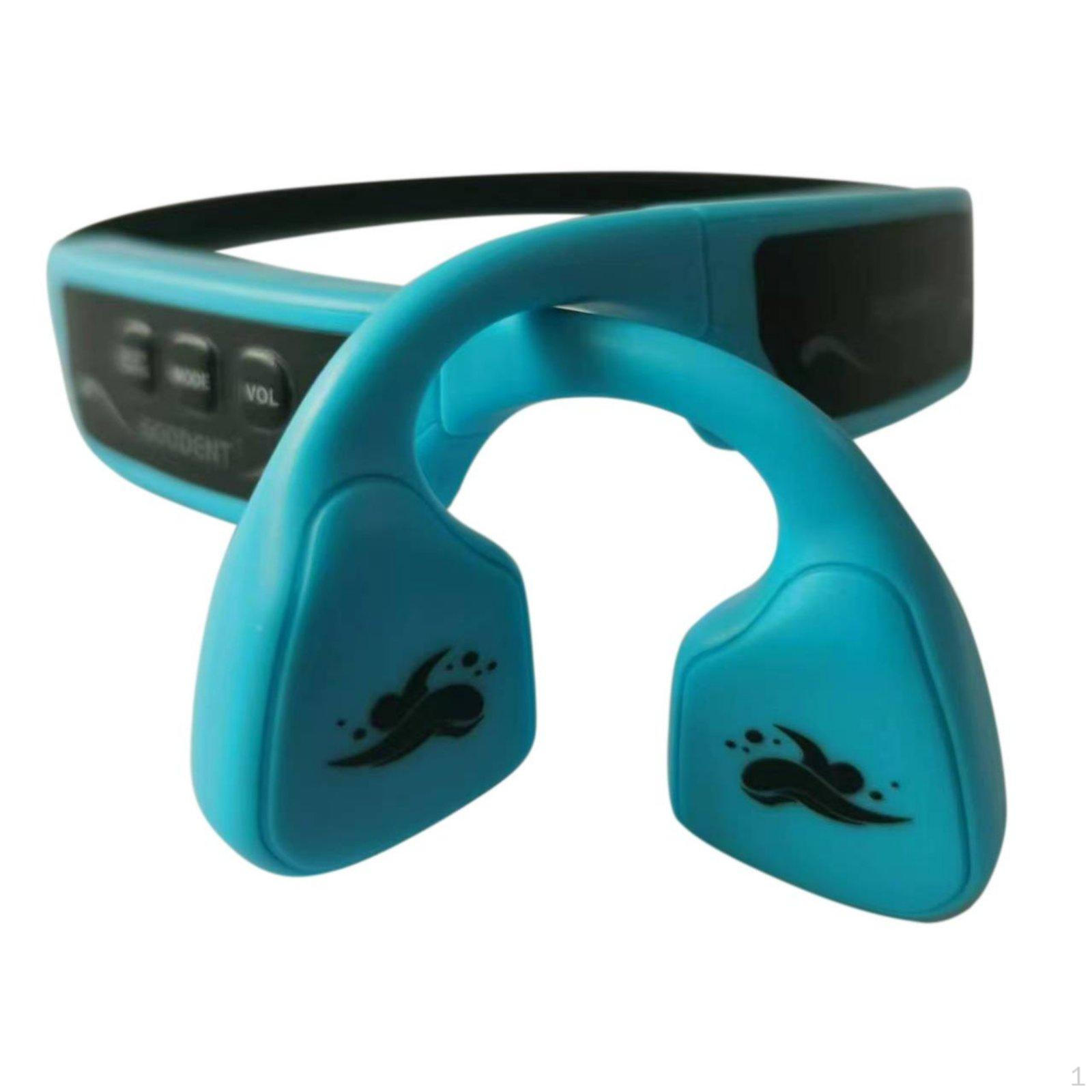 Swimming Headphones, Waterproof Underwater Headset, Ergonomic