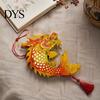 DIY Coloring Lantern Crafts Chinese Dragon Fish Kit, for Mid-Autumn Handheld Wooden Toy Festival, Handmade Assembly Kids Adults Holiday Decoration