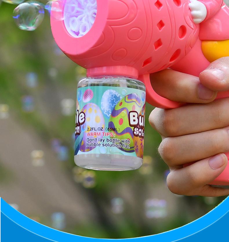 Electric Cartoon Rabbit Bubble Blowing Toy for Kids