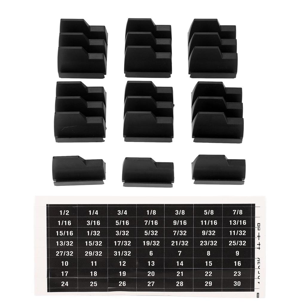 Wrench Organizer Wrench Storage Rack Plastic Spanner Tools Holders Wrench Holder Wrenches Keeper for 6mm to 38mm Wrench