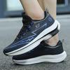 Running Shoes Men Lightweight Comfortable Sports Shoes Men Thick-soled Lace-up Air Mesh Breathable Casual Sports Shoes Men