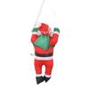 25CM Santa Claus Climbing Ladder Christmas Tree Ornament for Home, Hotel, and Mall Decor