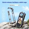 Protective Case Aluminum Housing Frame For 360 X5 Camera Sandblasted Finish Lightweighted