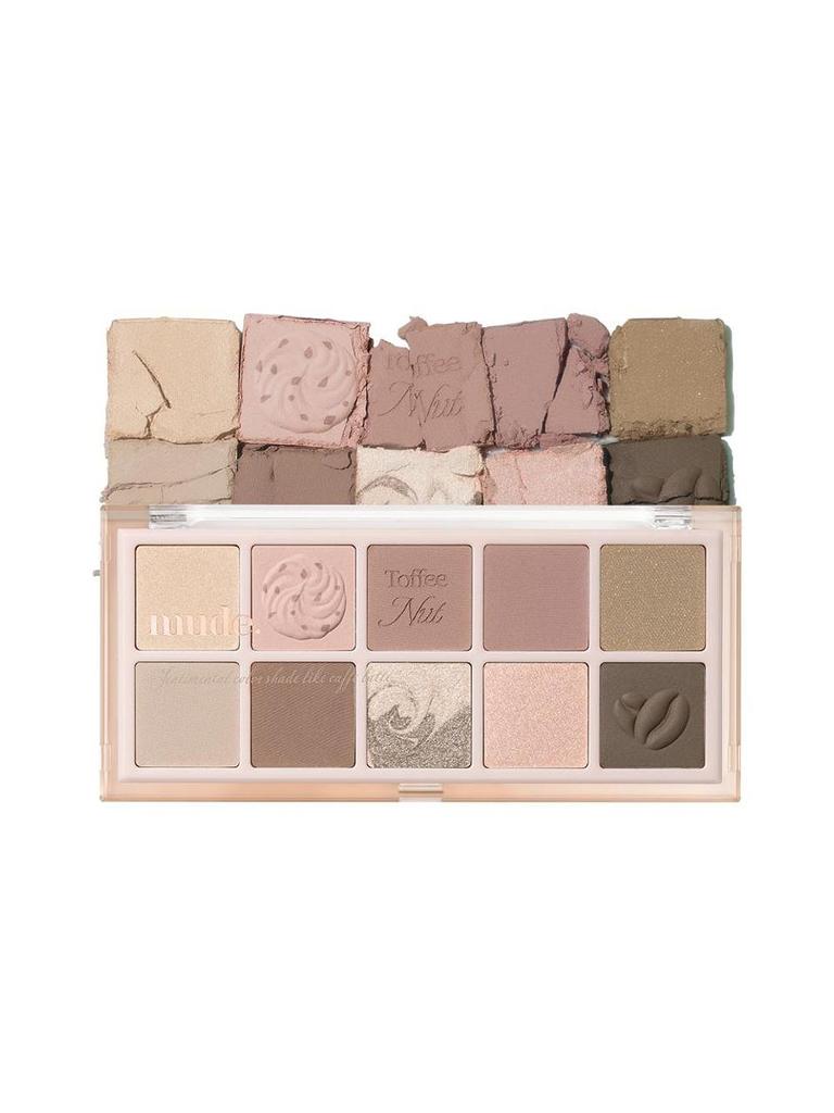 [Mude] [10-Pan Palette] Mude Shawl Moment Eyeshadow Palette