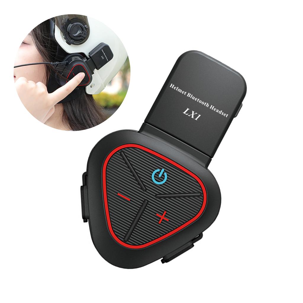 LX1 Motorcycle Half Headset Bluetoothcompatible5.3 Headphone Wireless Waterproof Handsfree For Motorbike Earphone