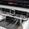 For Zeekr 9X Car Dashboard Air Vent Quartz Clock Luminous Electronic Dial Air Outlet Ornament Interior Decoration Accessories